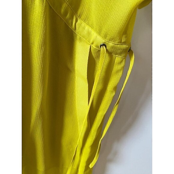 rag & bone elysse dress caftan sz xxs light green polyester + slip NWT - Picture 7 of 16